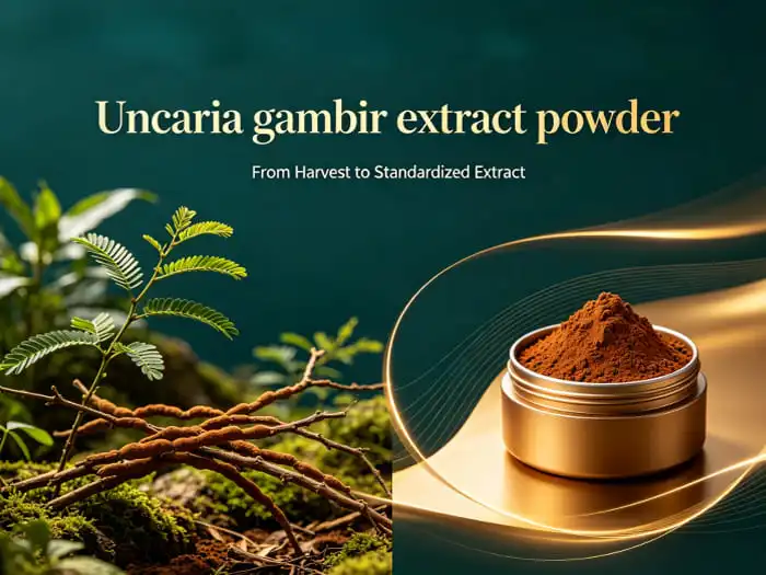 How Uncaria Gambir Extract Acts as a Natural Astringent
